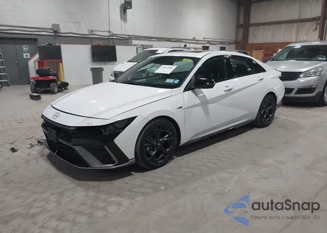 2025 Hyundai Elantra N Line from USA, damaged, VIN KMHLR4DF6SU867998